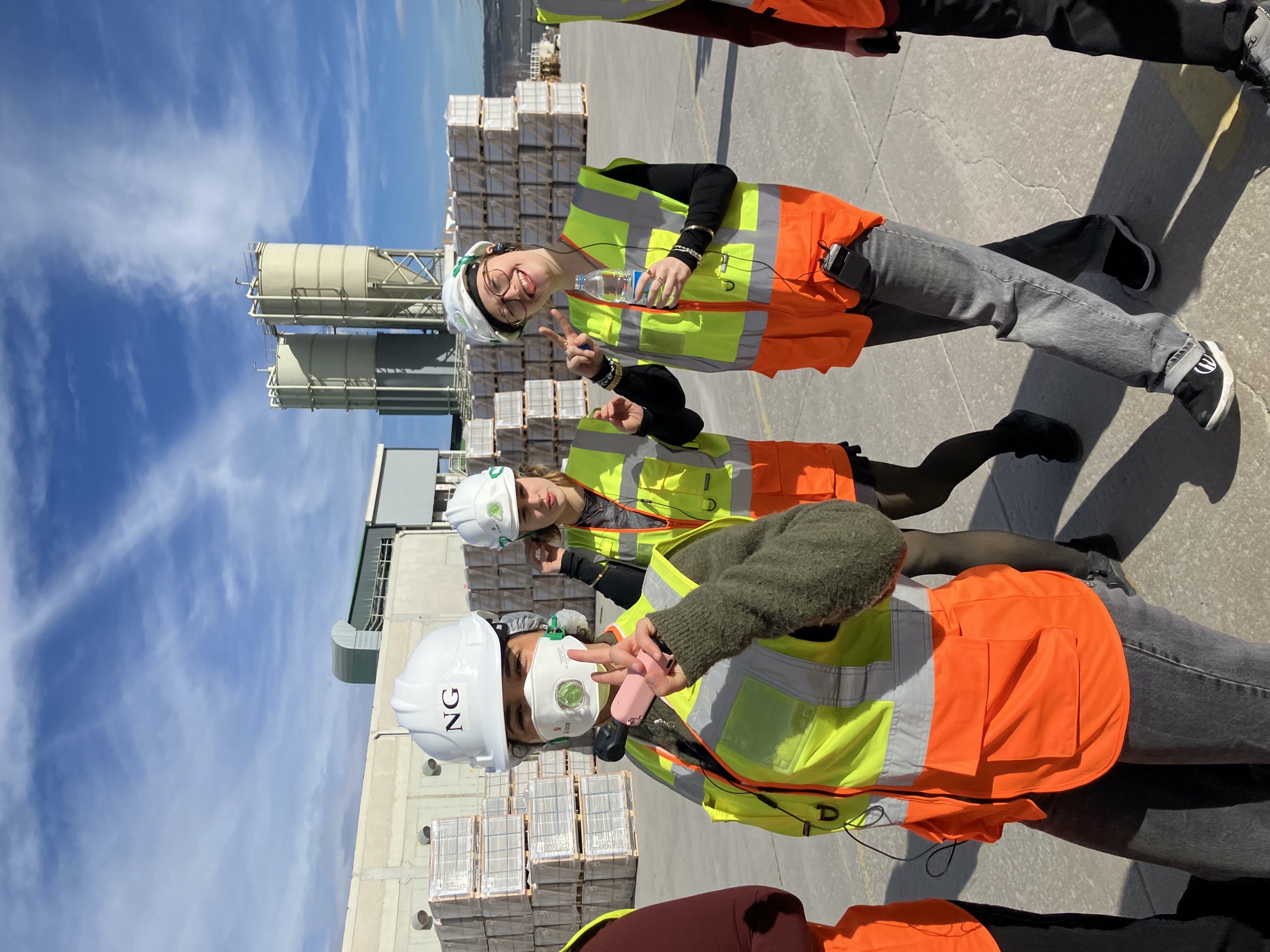 Werksbesichtigung einer Keramikfabrik